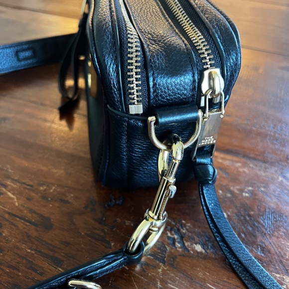 MARC JACOBS The Softshot Black Leather Crossbody Camera Bag - Picture 6 of 14